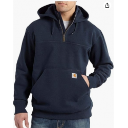 Carhartt Men's Rain Defender Loose Edition heavyweight quarter zip sweatshirt